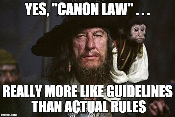 Said no pope EVER, least of all this one.