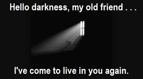 Depression Hello Darkness