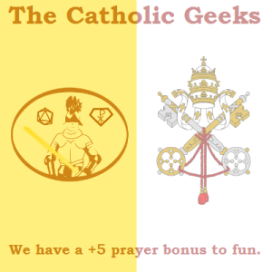 Catholic Geeks Vatican flag full