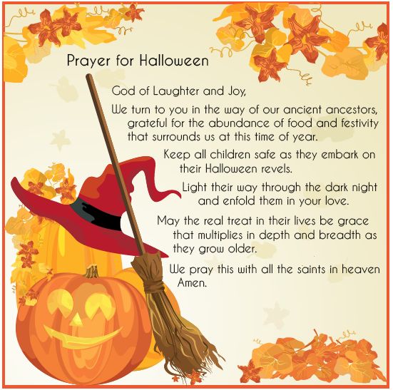 Halloween prayer