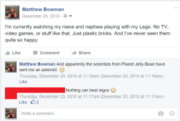 Lego niece and nephew