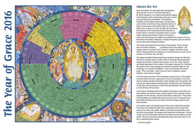 2016 Liturgical Calendar