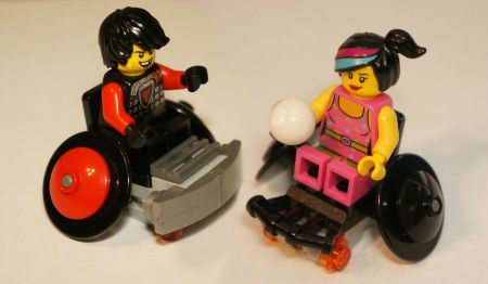 Lego wheelchair sports