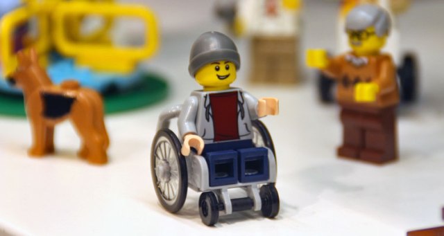 Lego wheelchair