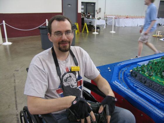 Wheelchair and BrickFair