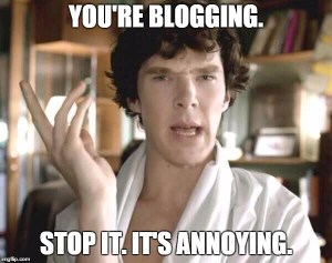 Blogging Sherlock