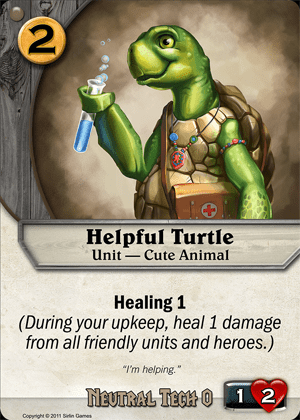 Helpful Turtle Codex Card Game