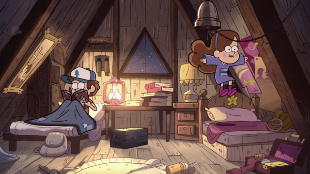 Gravity Falls Mabel and Dipper Room