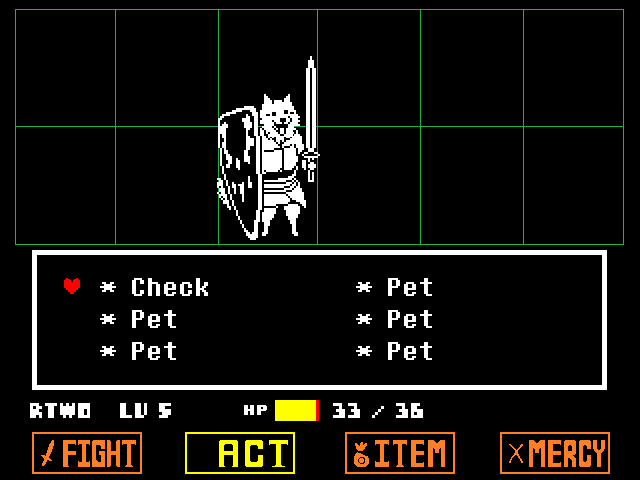 Undertale Lesser Dog Pet