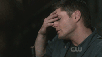 Supernatural Dean Facepalm