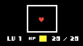 Undertale Game Heart