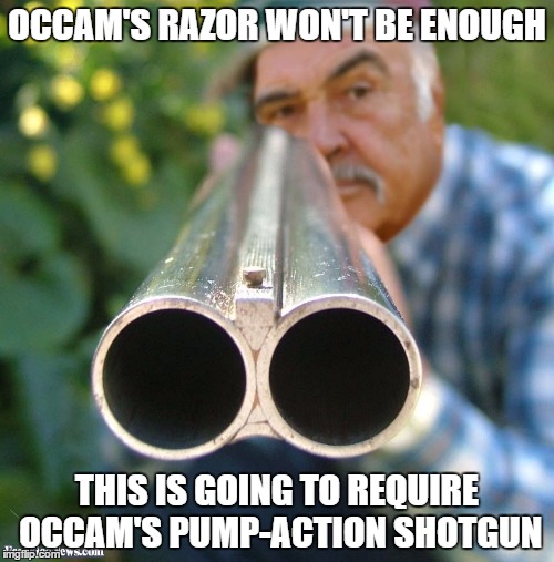 Occam's Shotgun