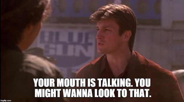 Your Mouth is Talking