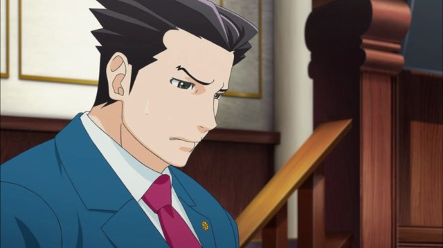 Phoenix Wright Ace Attorney Anime Sad