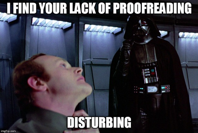 Proofreading